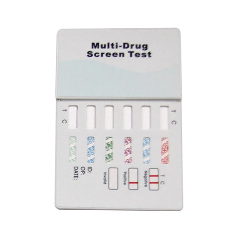 12-Panel Multi-Drug Urine Dip Card, AMP/BAR/BUP/BZO/COC/MET/MDMA/MTD/OPI2000/OXY/PCP/THC (25/Box) 12-Panel Multi-Drug Urine Dip Card, AMP/BAR/BUP/BZO/COC/MET/MDMA/MTD/OPI2000/OXY/PCP/THC (25/Box)
