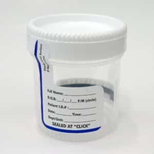 95kPa ClickLock™ Specimen Cup TNR 95KPA3OZ